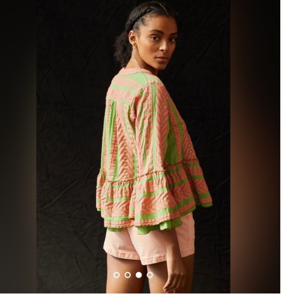 Devotion TWINS Pink and Green Blouse - Picture 8 of 8